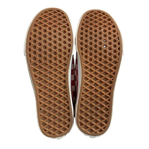Old Skool Red Checkered Vans Men's Size 6 Women's Size 7.5 - Picture 3 of 7